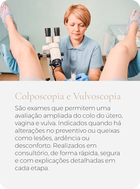 Colposcopia e Vulvoscopia