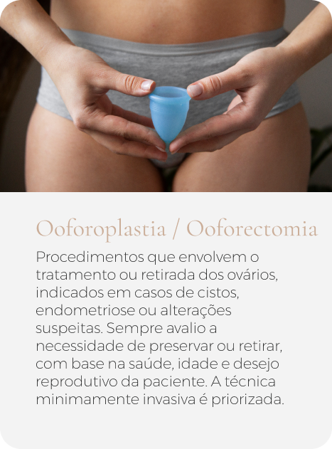 Ooforoplastia / Ooforectomia